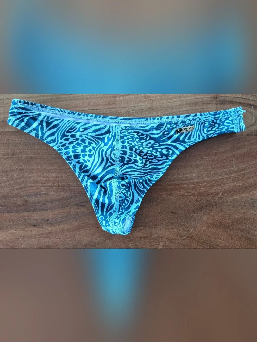 Mens Print Thong
